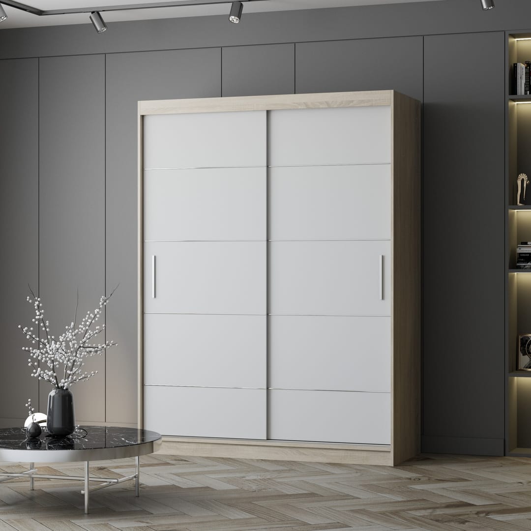 Vista 06 Sliding Door Wardrobe 150cm