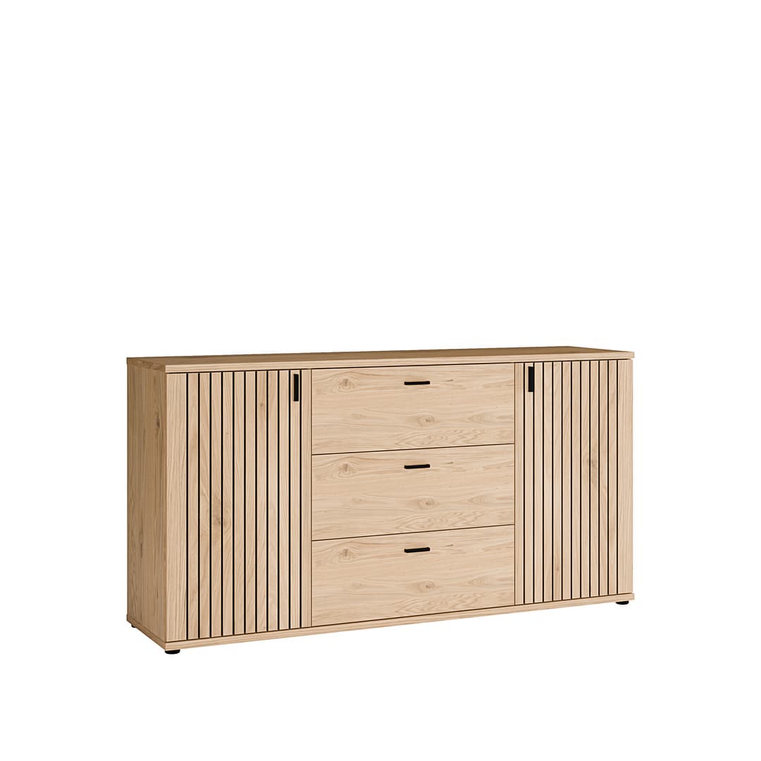 Verniq Sideboard Cabinet 160cm in Oak Natural, image 2