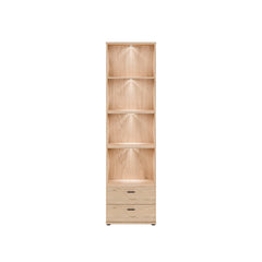 Verniq Bookcase 55cm in Oak Natural, image 8