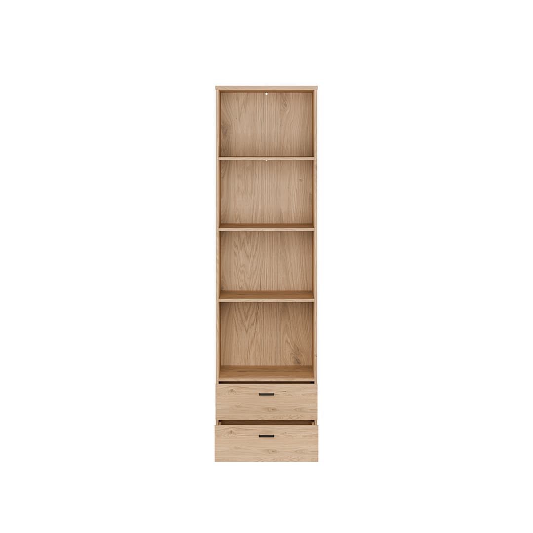 Verniq Bookcase 55cm in Oak Natural, image 6