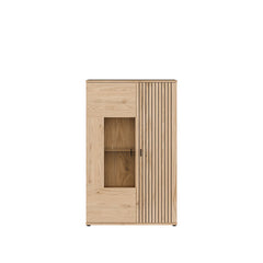 Verniq Display Cabinet 100cm in Oak Natural, image 6