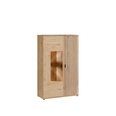 Verniq Display Cabinet 100cm in Oak Natural, image 5