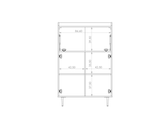Vasina 03 Highboard Cabinet 90cm