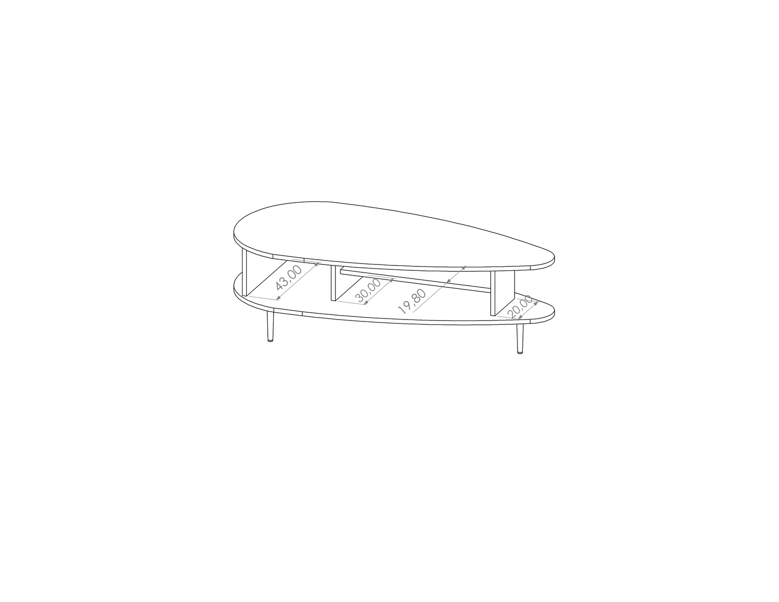 Vasina 04 Coffee Table