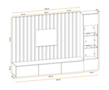 Verti Entertainment Unit For TVs Up To 75"