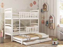 Viki Bunk Bed with Trundle and Storage - product image 2