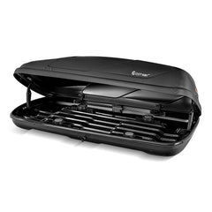 400L Car Rooftop Cargo Box in Black