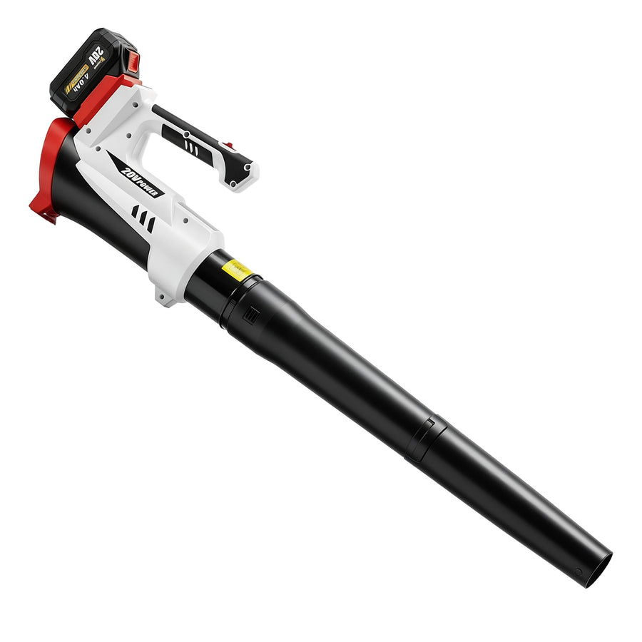 Outsunny Leaf Blower Cordless with 4000mAh Battery & Charger, 18V Lightweight Handheld Garden Blower with 6 Speed Levels