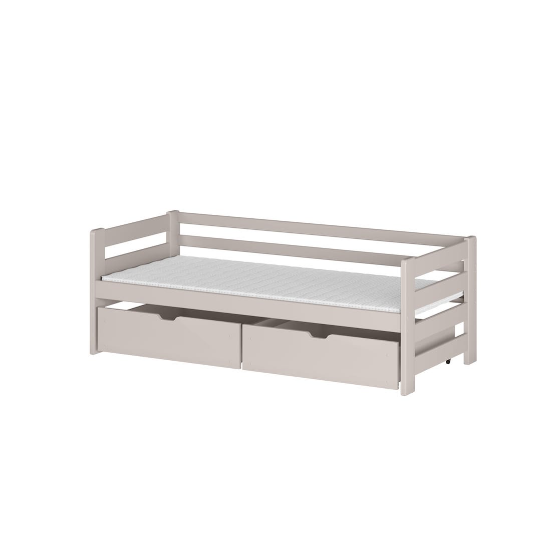 Wooden Bed Ergo with Storage