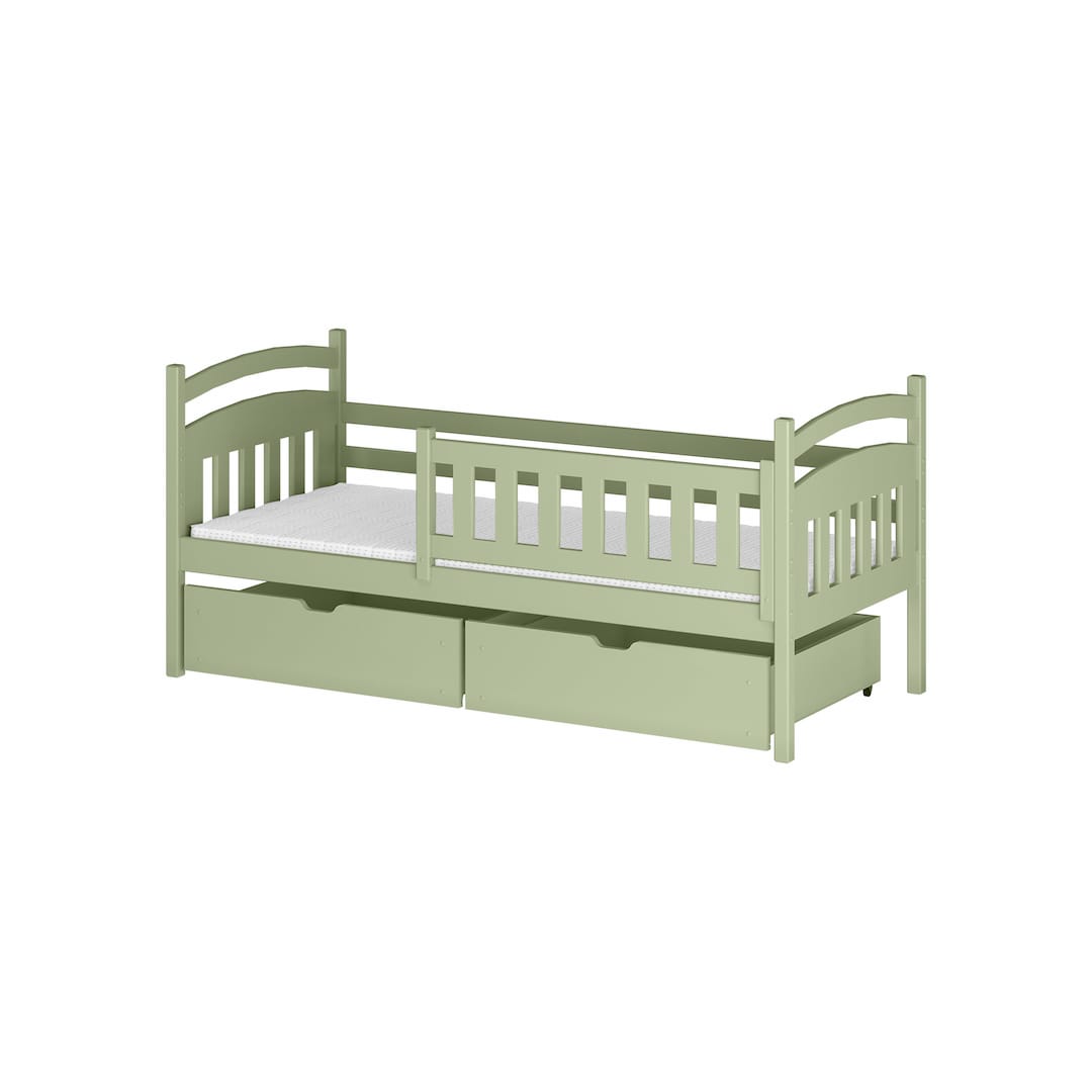 Wooden Bed Terry with Storage