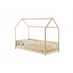 Wooden House Bed Noah [EU Single]