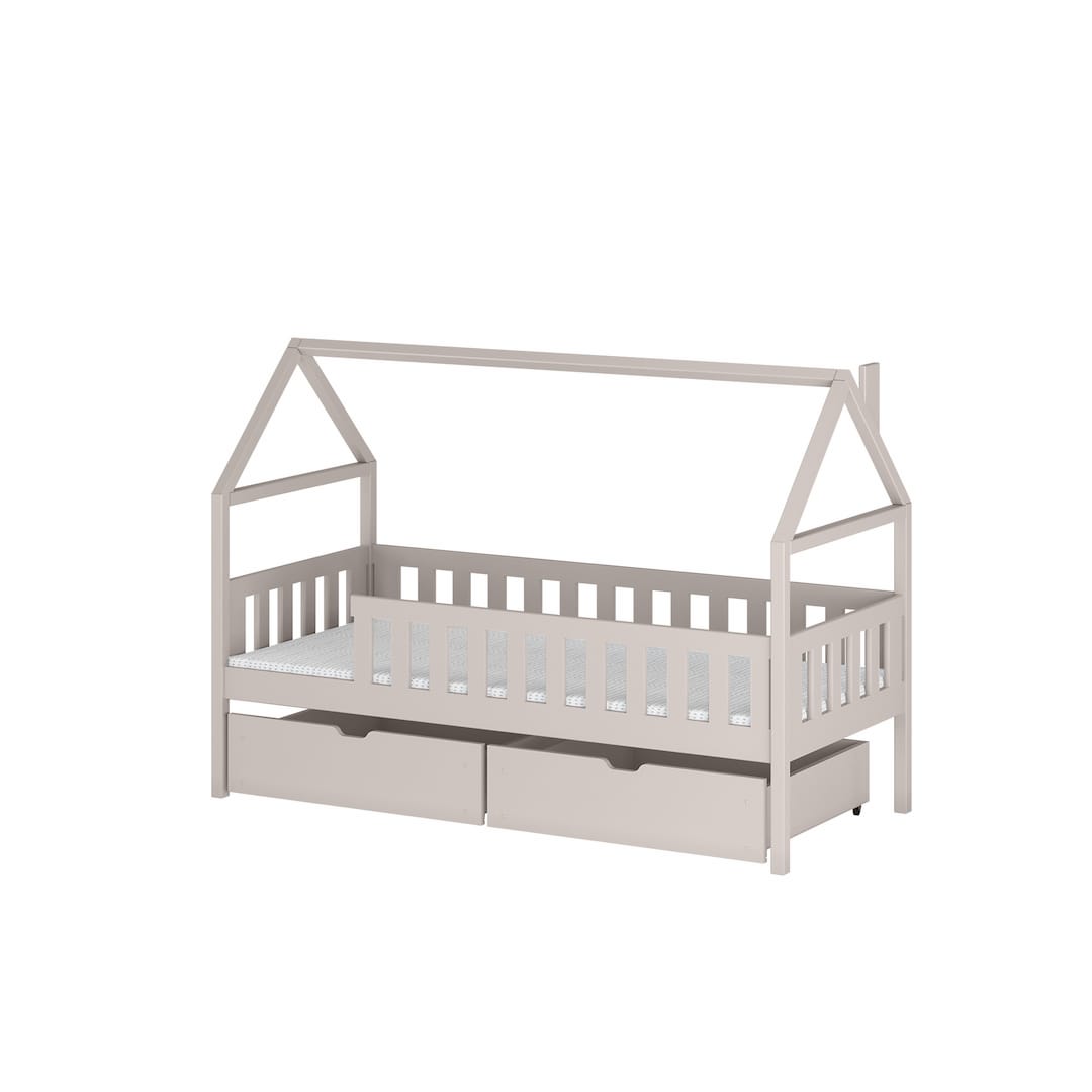 Wooden Single Bed Domi