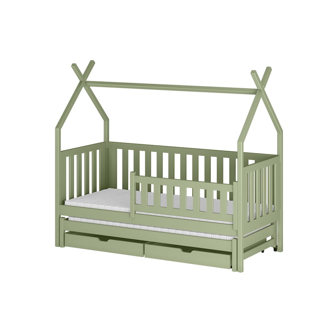 Wooden Single Bed Tytus With Trundle - product image 15