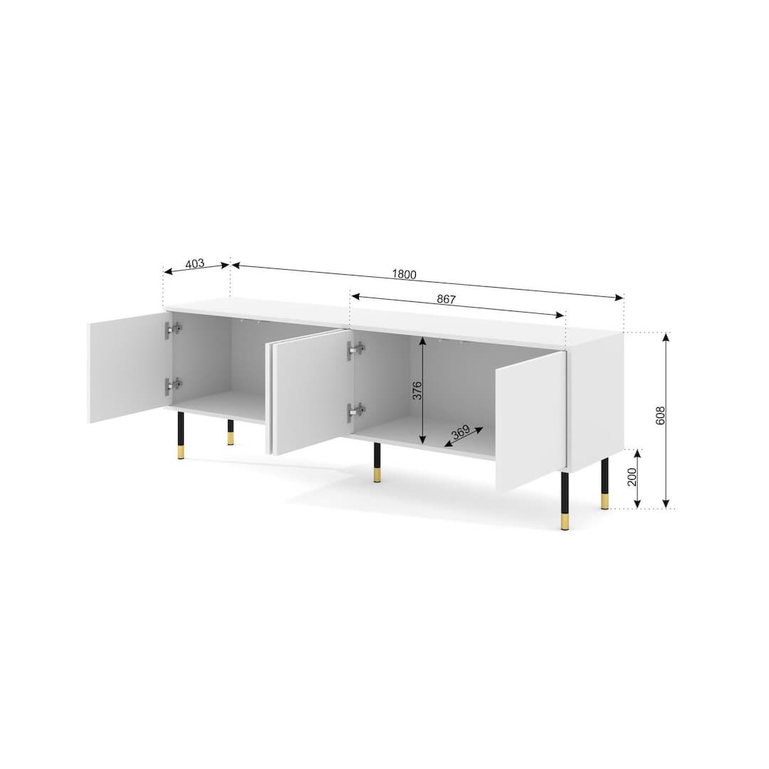 Woody TV Cabinet 180cm
