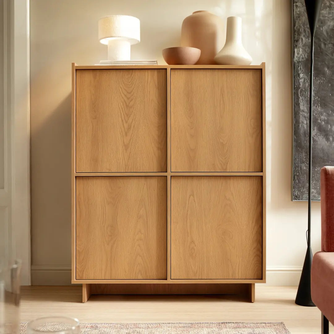 Yasumi Highboard Cabinet 98cm