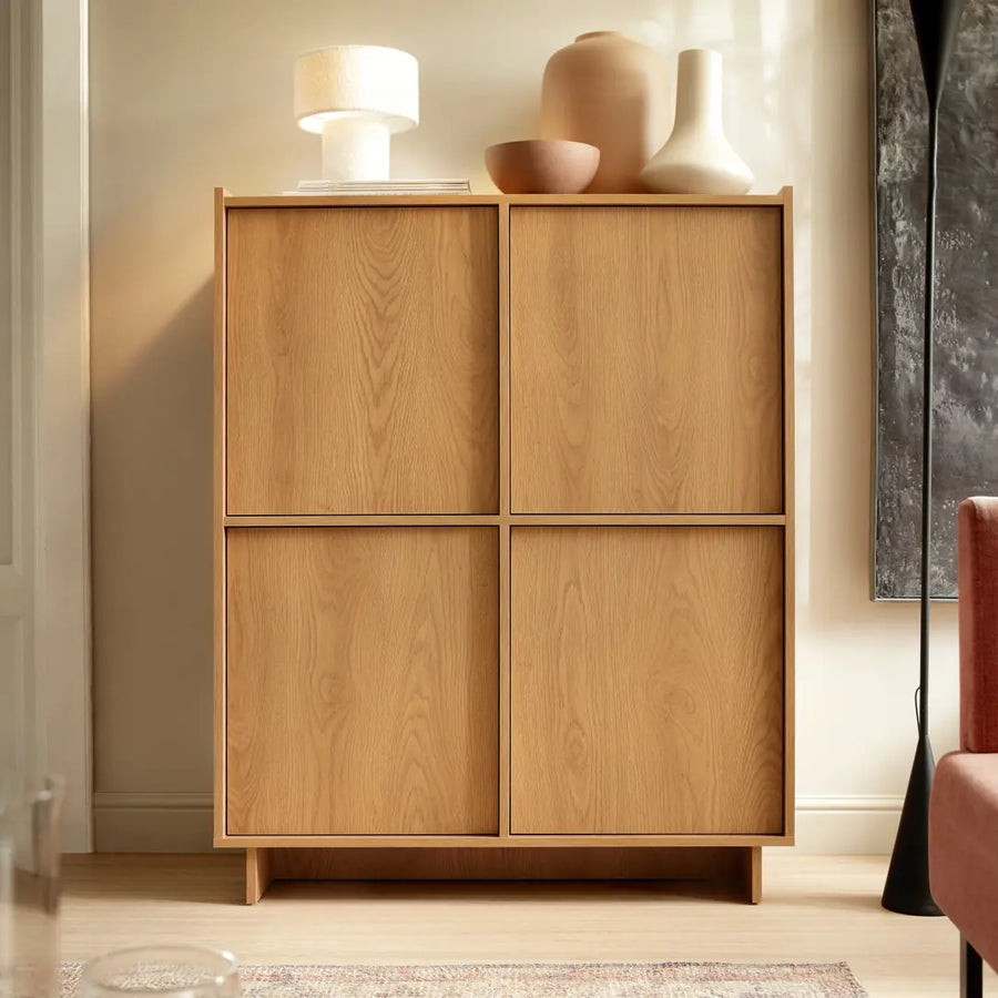 Yasumi Highboard Cabinet 98cm