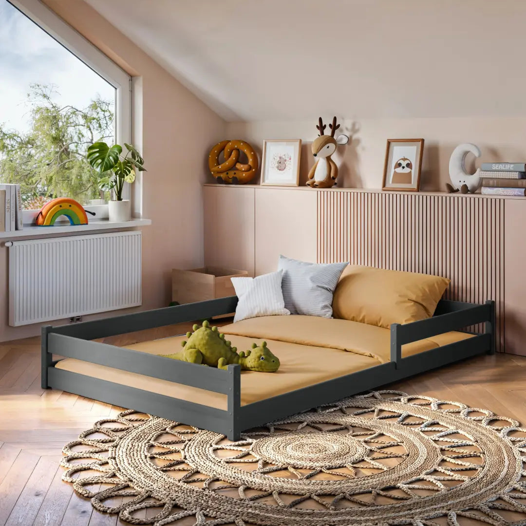 Wooden Bed Zofia [EU Small Double]