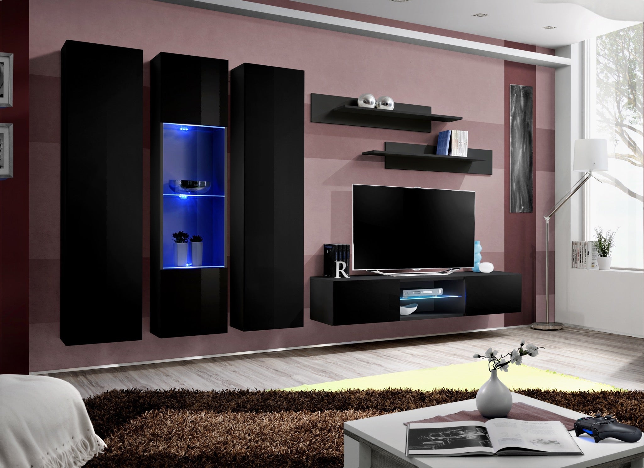 Fly P5 Entertainment Unit For TVs Up To 60"