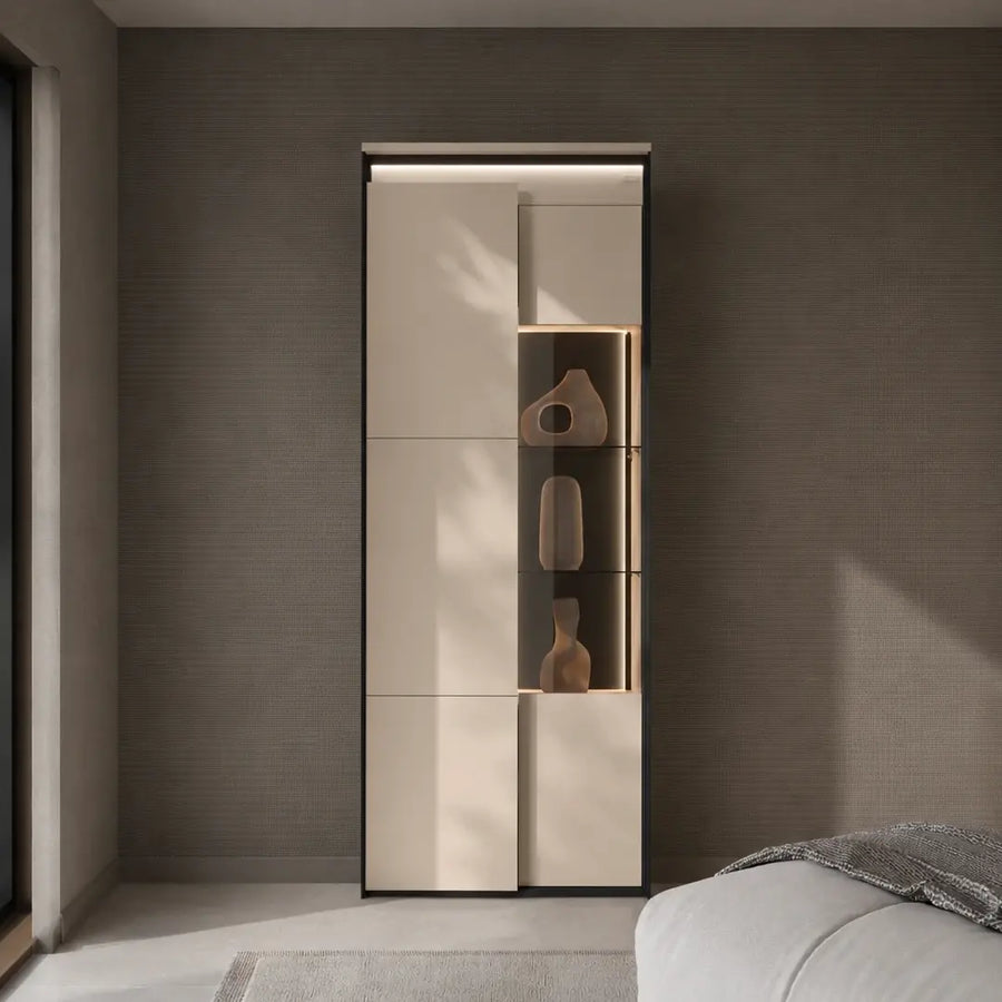 Zaya ZY-18 Tall Display Cabinet 77cm