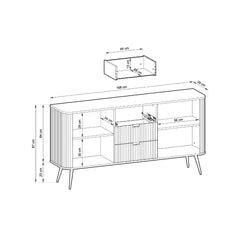 Zova Sideboard Cabinet 168cm - product image 13