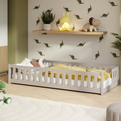 Wooden Single Bed Zoya in Cashmere, image 4