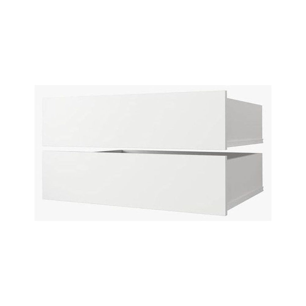 Makeup eyeshadow palette with various shades on a white background