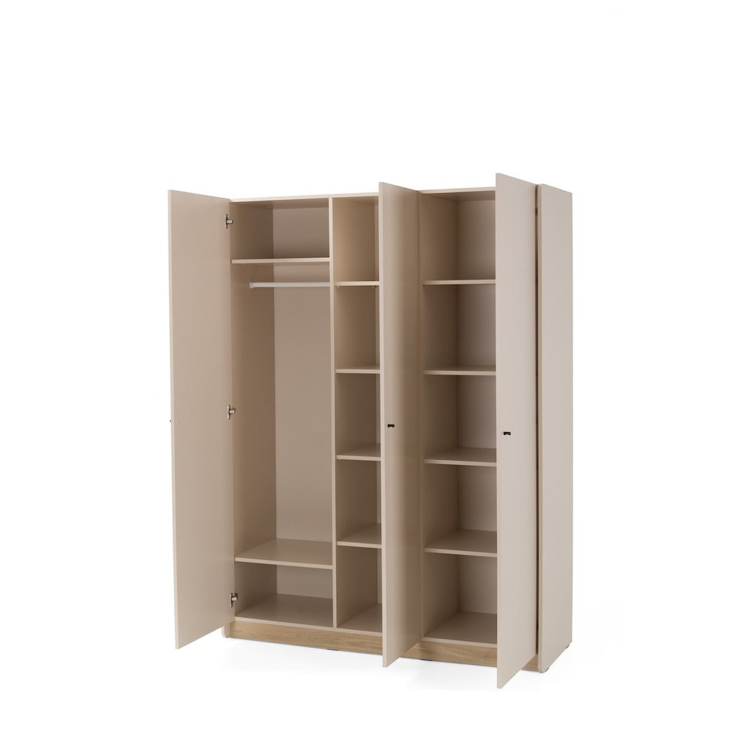 Alessio AE1 Hinged Door Wardrobe 145cm, image 2