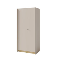 Alessio AE3 Hinged Door Wardrobe 90cm in Beige
