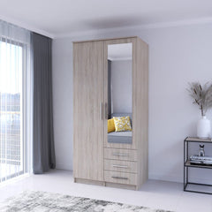 Alex Hinged Door Wardrobe 100cm