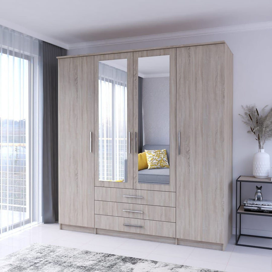 Alex Hinged Door Wardrobe 200cm