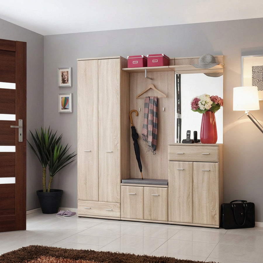 Armario III Hallway Set with Bench Cushion