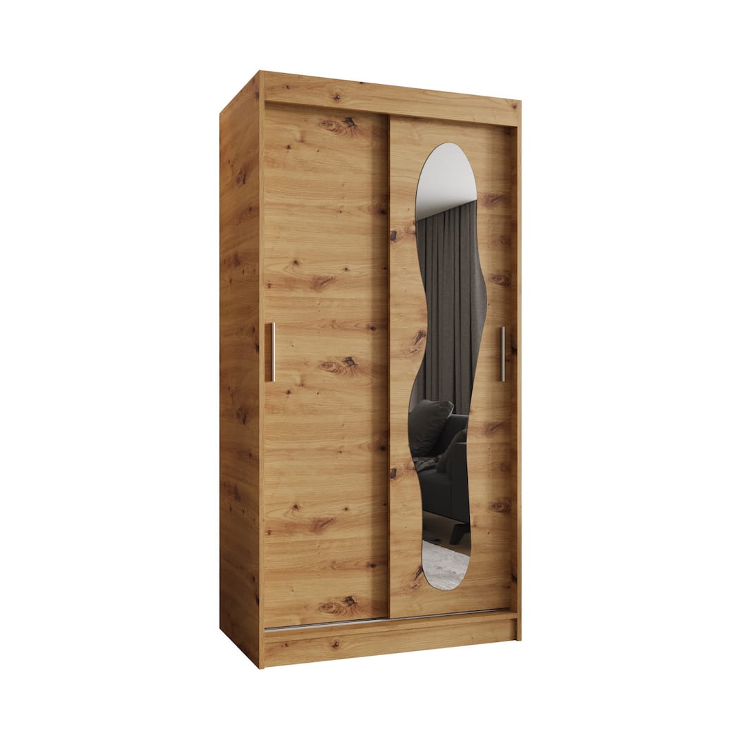 Ultra Sliding Door Wardrobe 100cm
