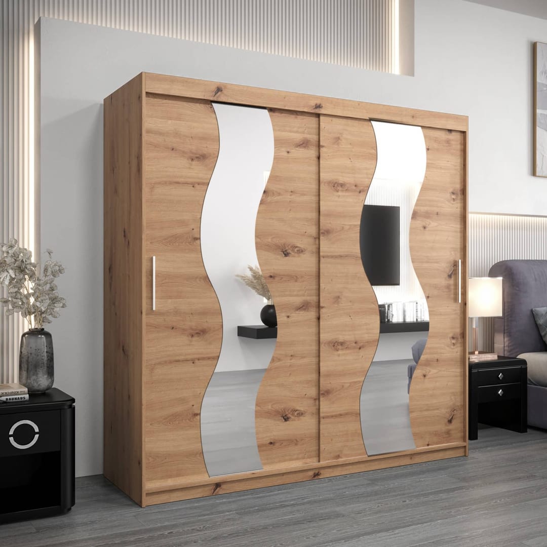 Seville Sliding Door Wardrobe 200cm