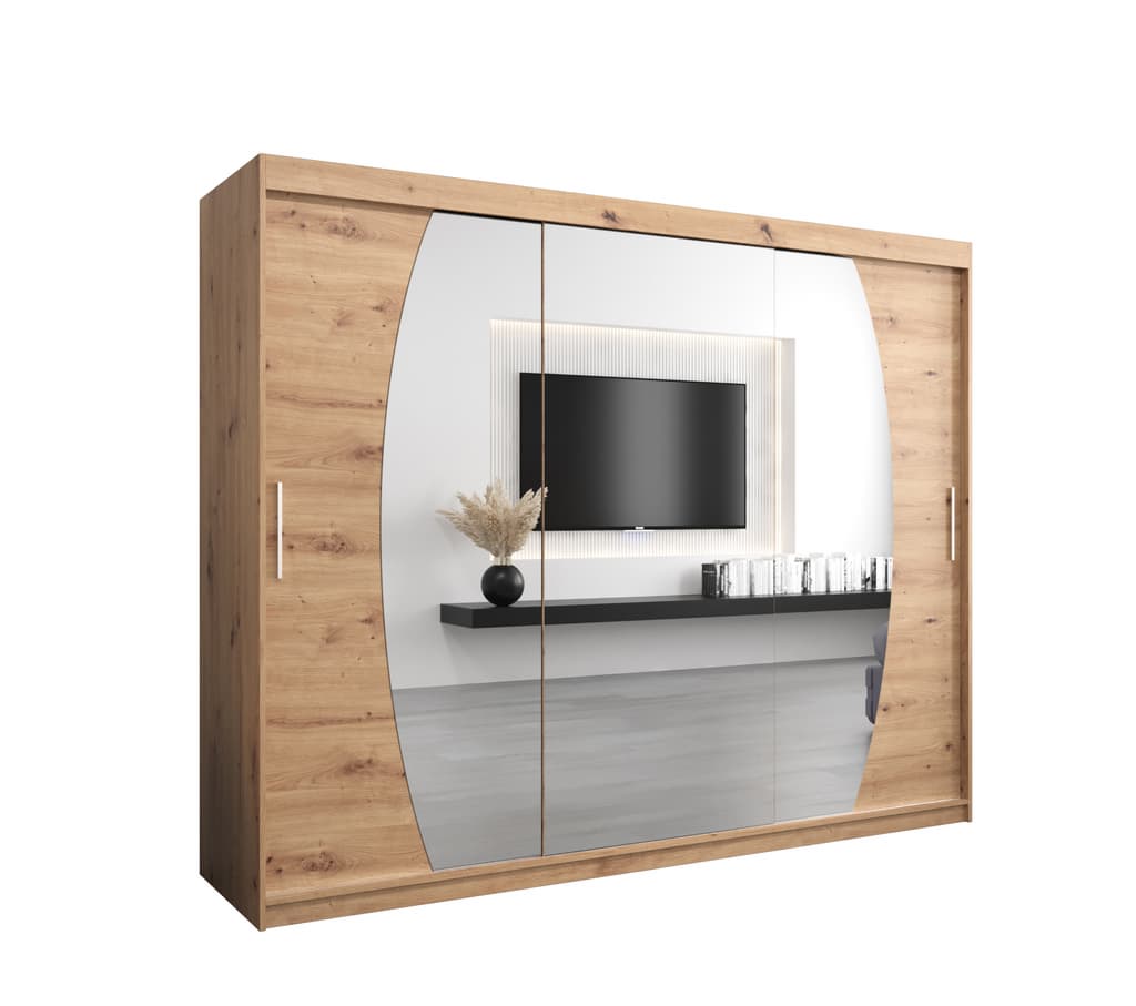 Elypse Sliding Door Wardrobe 250cm - product image 6