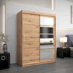 Roma I Sliding Door Wardrobe 150cm
