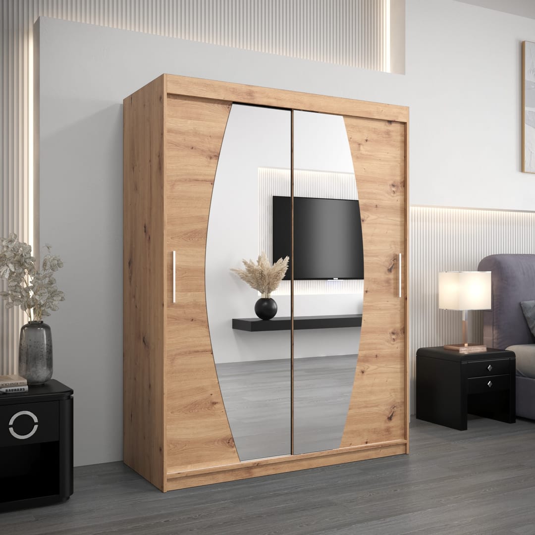 Elypse Sliding Door Wardrobe 150cm - product image 5