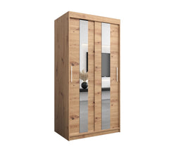 Pole Sliding Door Wardrobe 100cm - product image 6