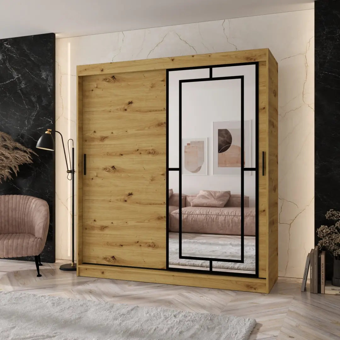 Modena Sliding Door Wardrobe 180cm