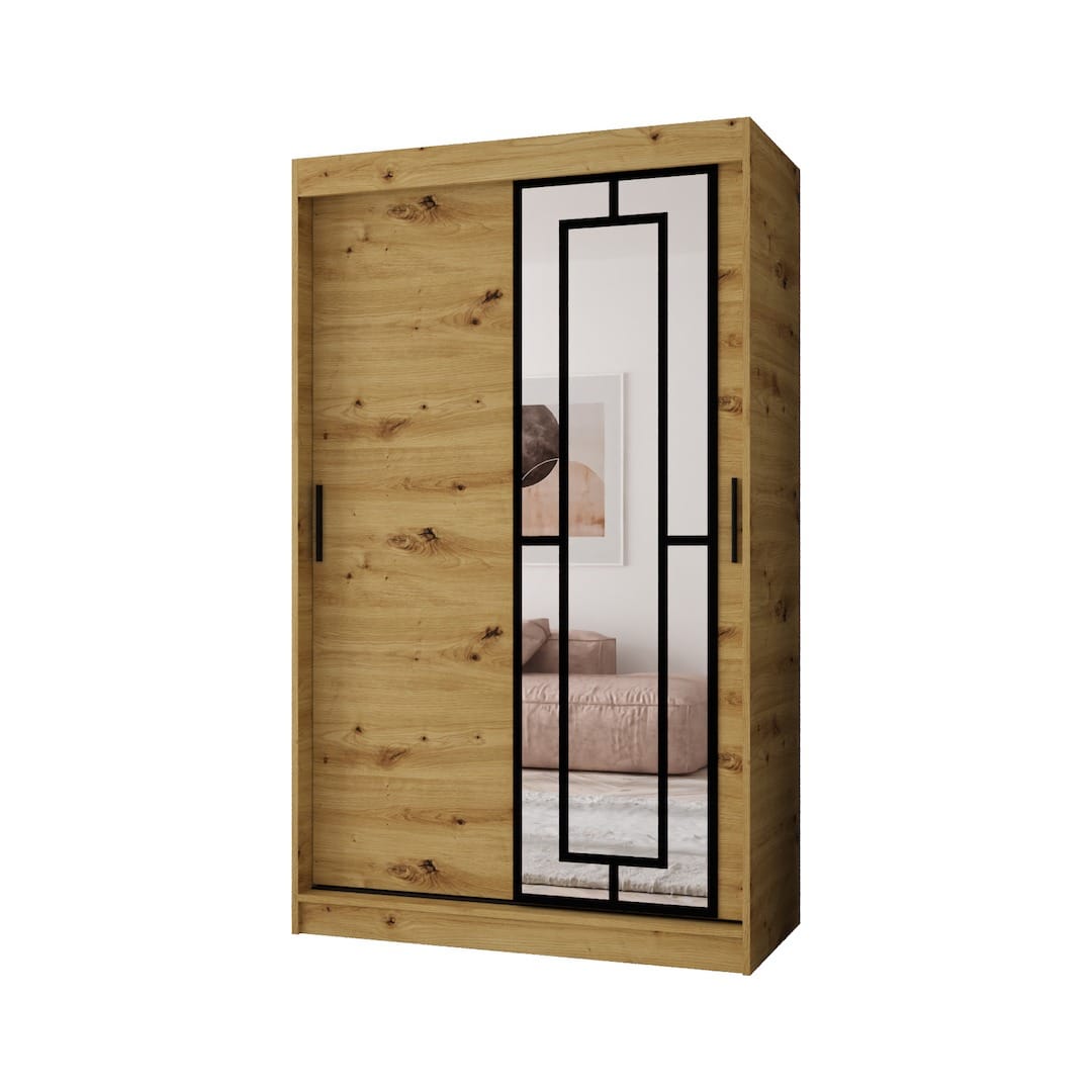 Modena Sliding Door Wardrobe 120cm - product image 2