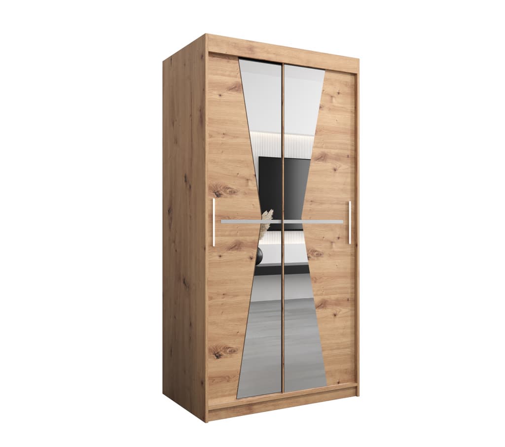 Morocco Sliding Door Wardrobe 100cm