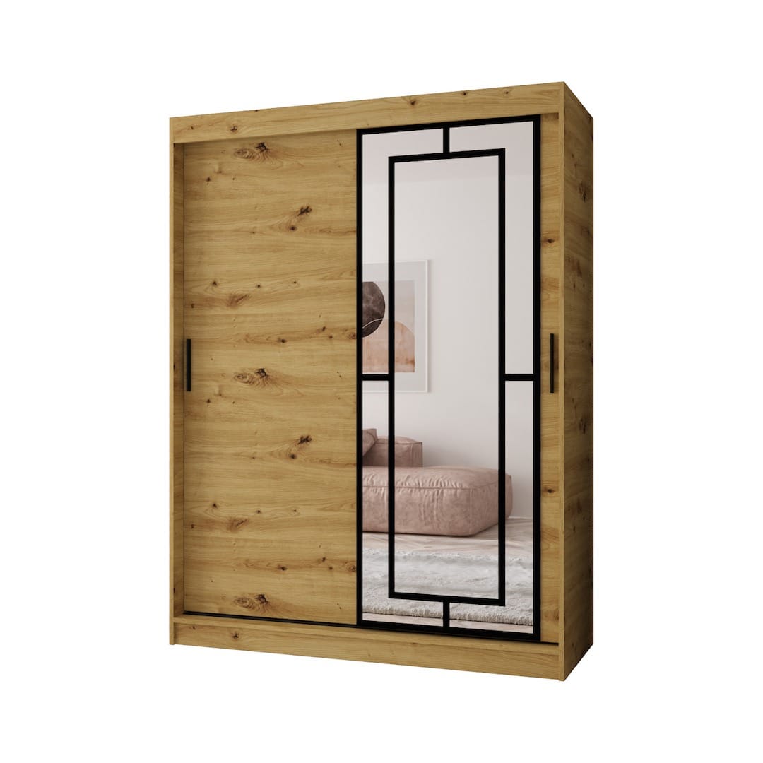 Modena Sliding Door Wardrobe 150cm