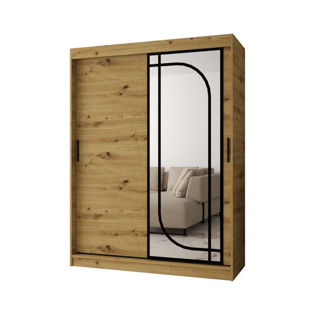 Alabama Sliding Door Wardrobe 150cm