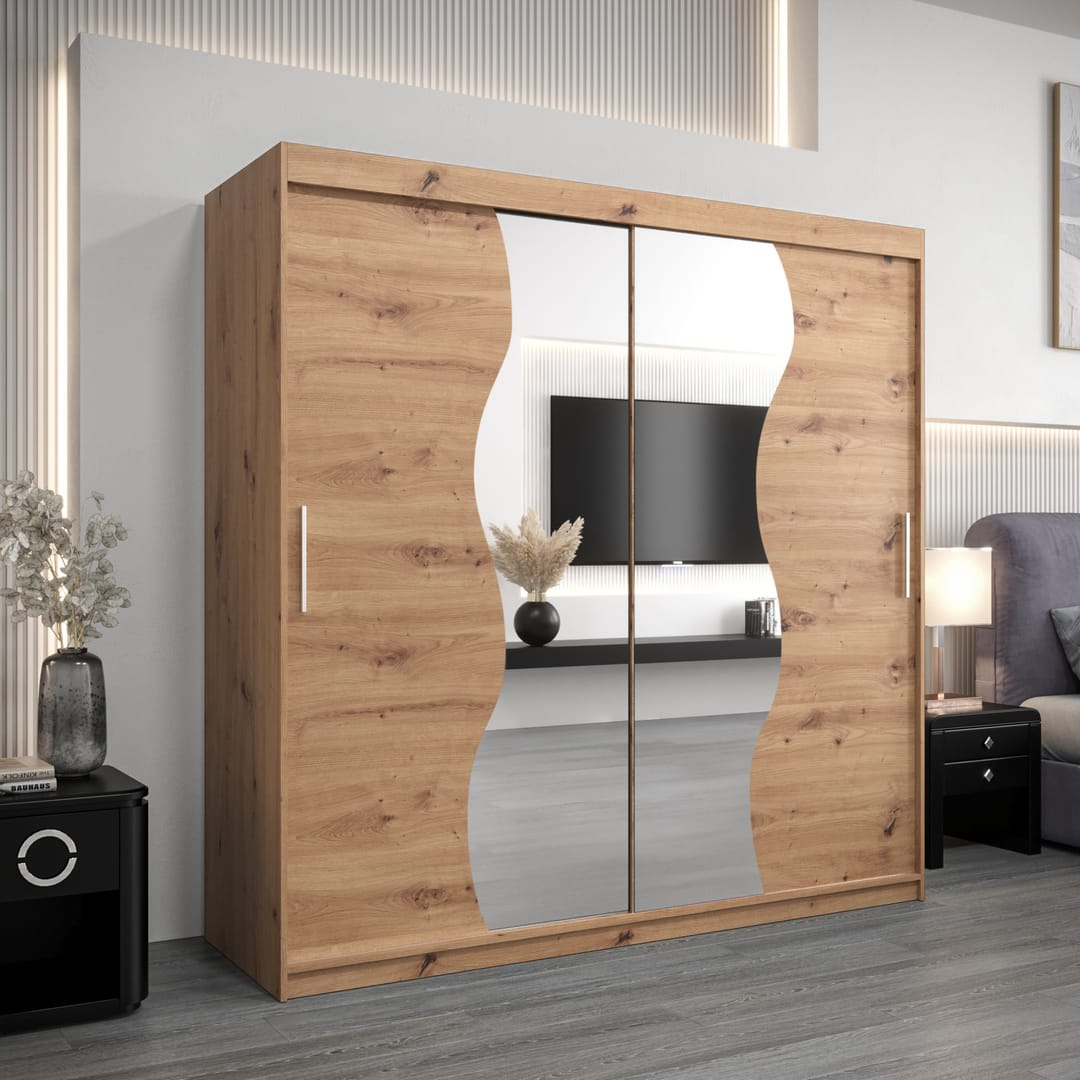 Madrid Sliding Door Wardrobe 200cm