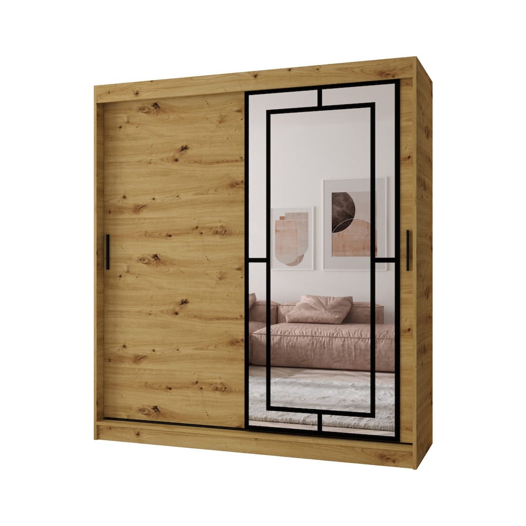 Modena Sliding Door Wardrobe 180cm