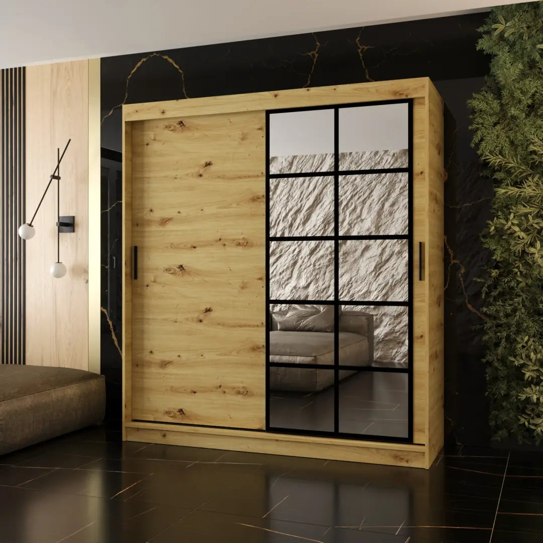 Orlando Sliding Door Wardrobe 180cm