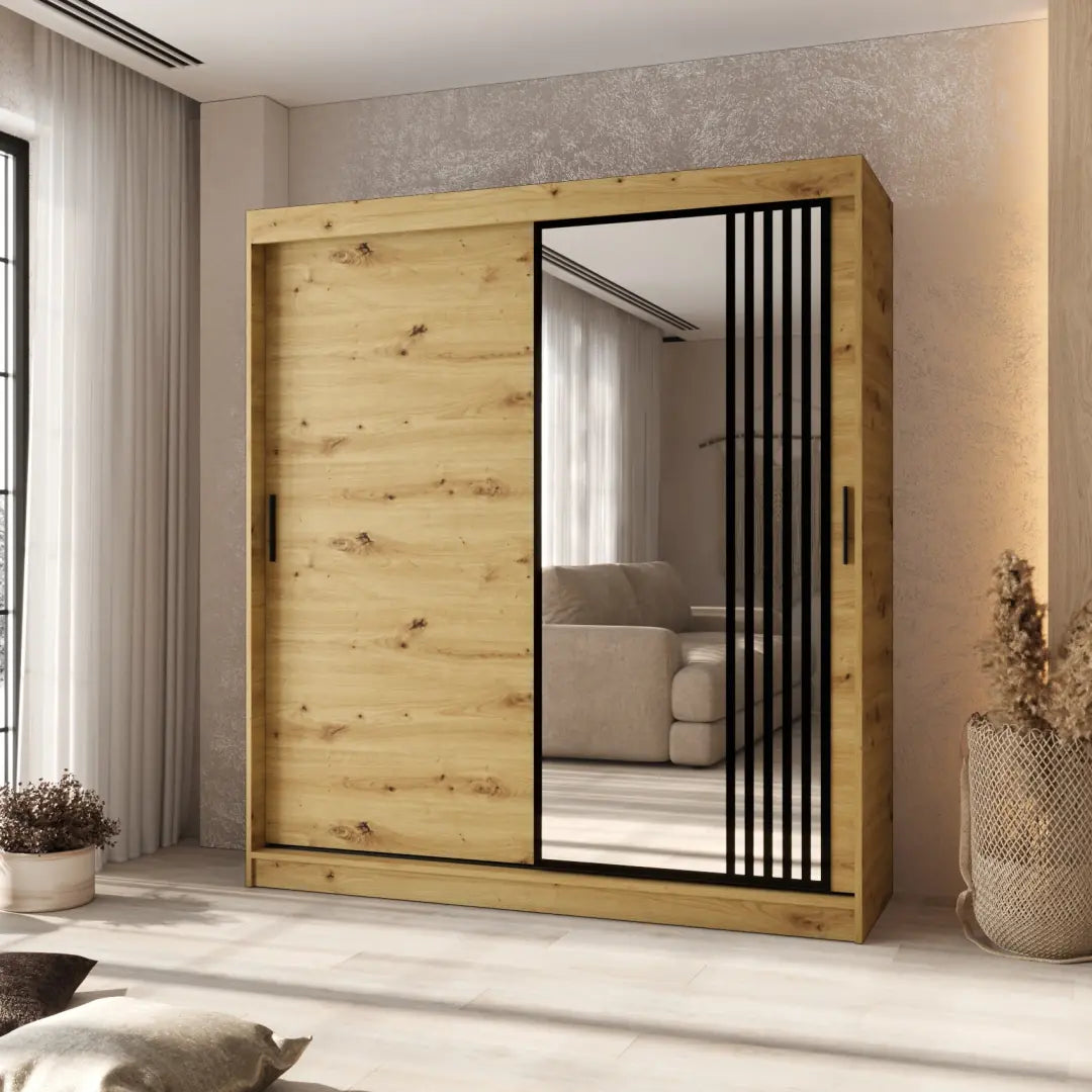 Asved Sliding Door Wardrobe 180cm