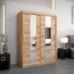 Pole Sliding Door Wardrobe 150cm - product image 11