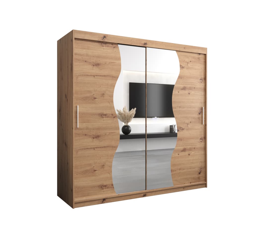 Madrid Sliding Door Wardrobe 200cm