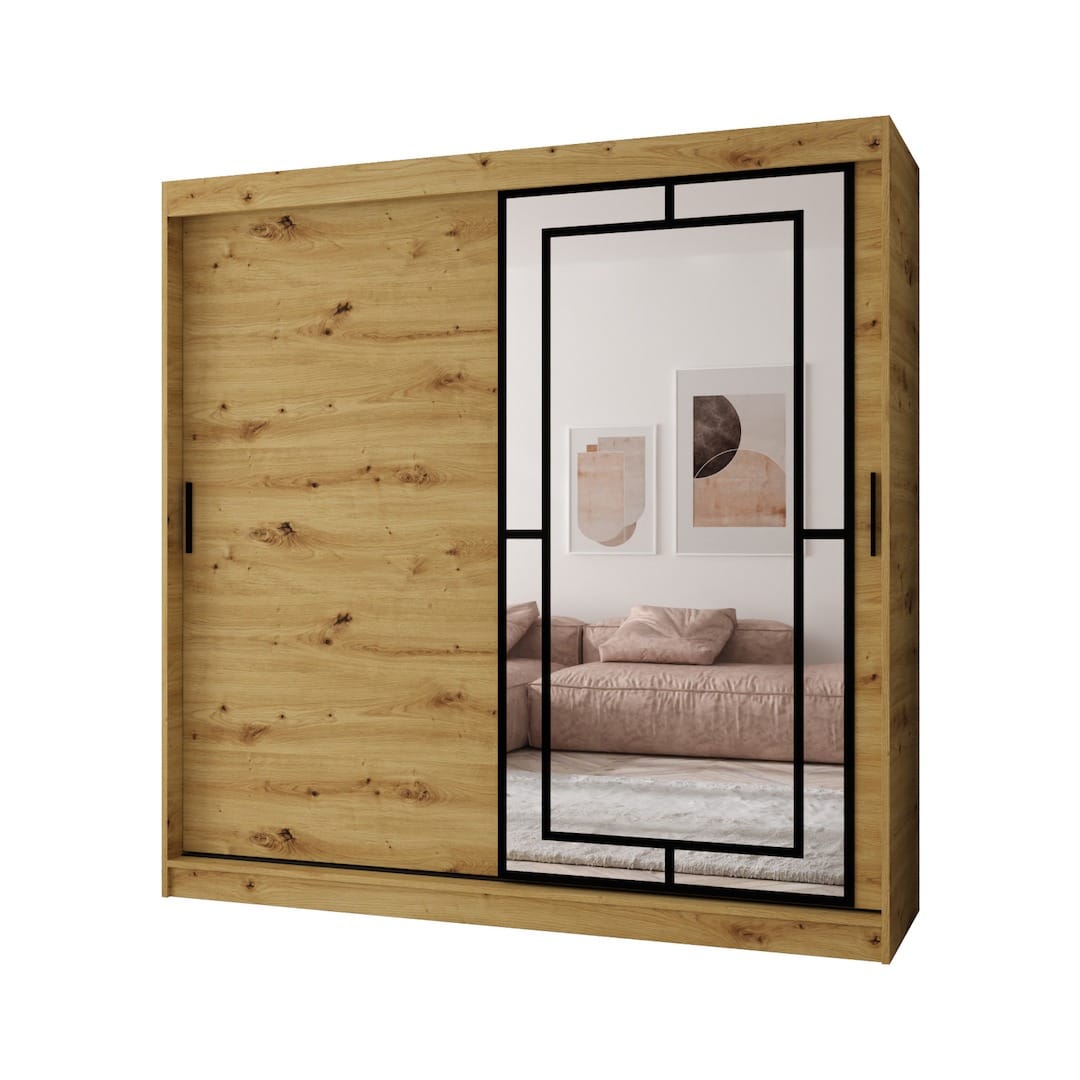 Modena Sliding Door Wardrobe 200cm