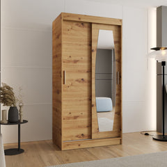 Rossa Sliding Door Wardrobe 100cm - product image 4